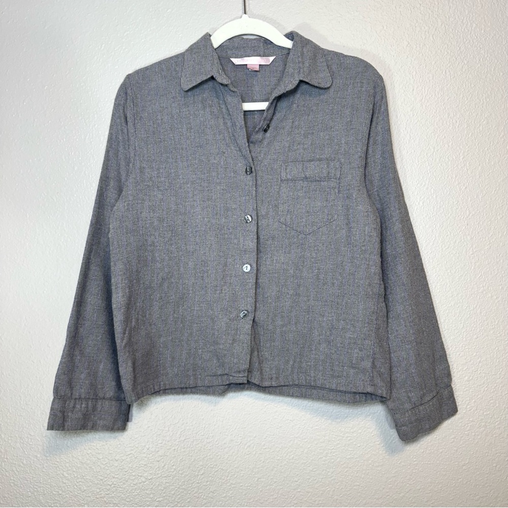Victorias Secret Pajama Shirt Long Sleeve